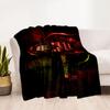 Barcelona's Messi Action Blanket Comfortable Great for Sofa Picnics Office for All Occasions Modern Style Gifts For Family Or Friends