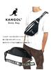KANGOL Body bag Waist bag KGSA-BG00260 Black/Off