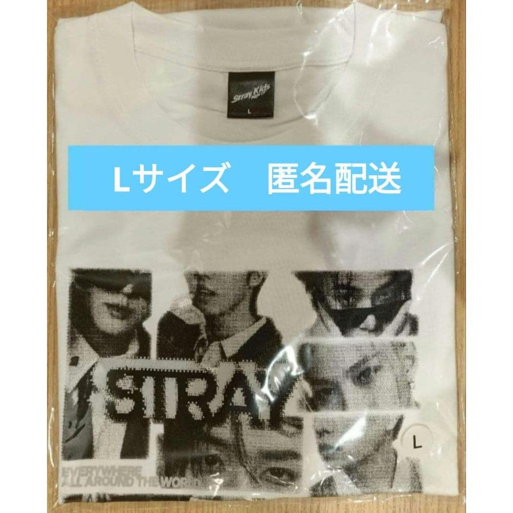 Used Stray Kids Photo T-shirt White L