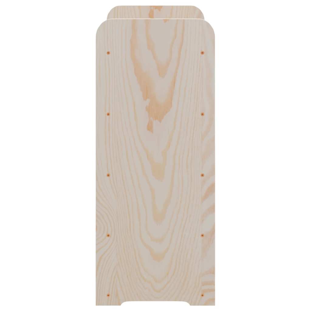 Vidaxl Stojak Na Wino, 67,5X25X60 Cm, Lite Drewno Sosnowe