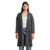 Pieces Womens/Ladies Notch Neck Relaxed Fit Coat