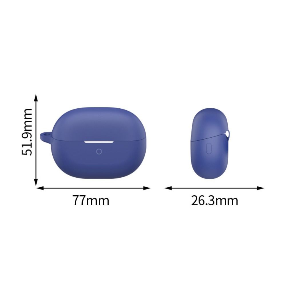 Szilikon Fülhallgató Tok Karabinnal Cseppálló Bluetooth Fejhallgató Fedél Porálló Színes Hua Wei FreeBuds Pro 5-höz