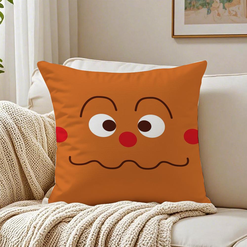 Classic Anime AnpanmanCartoon Cushion Cover Pillowcase Antidustmite living Room Sofa Decor Cushion Room