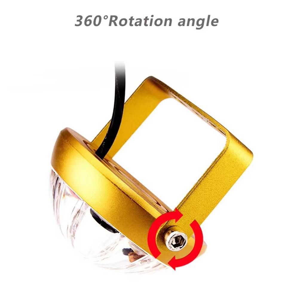 Motorcycle Chassis Light High-power Floor Light Flashing Color Light Car Truck Laser Spotlight Chassis Decoration