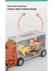 Dinosaur Truck Toy Storage & Transport Set with Alloy Car for Kids