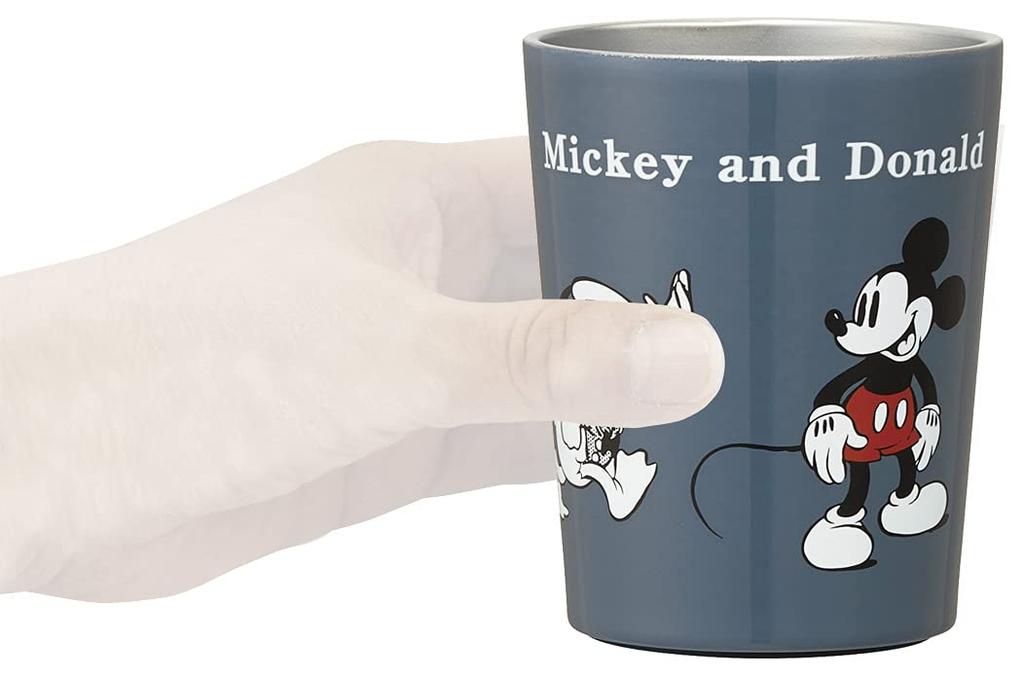 Skater Insulated Stainless Steel Disney Mickey Mouse Tumbler, 240ml, Small, Design, STCV1-A