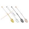 Versatile Beaded Decoration Spoon Heat Resistant Metal For Catering And Domestic Use 85AD