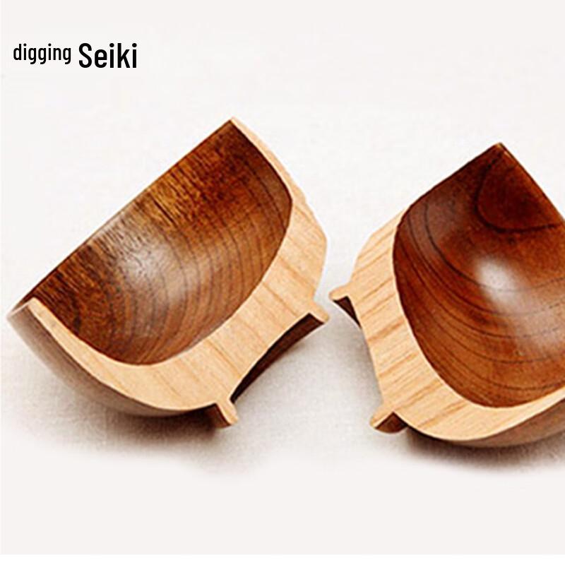 Japanese Style Solid Wood Dining Bowls