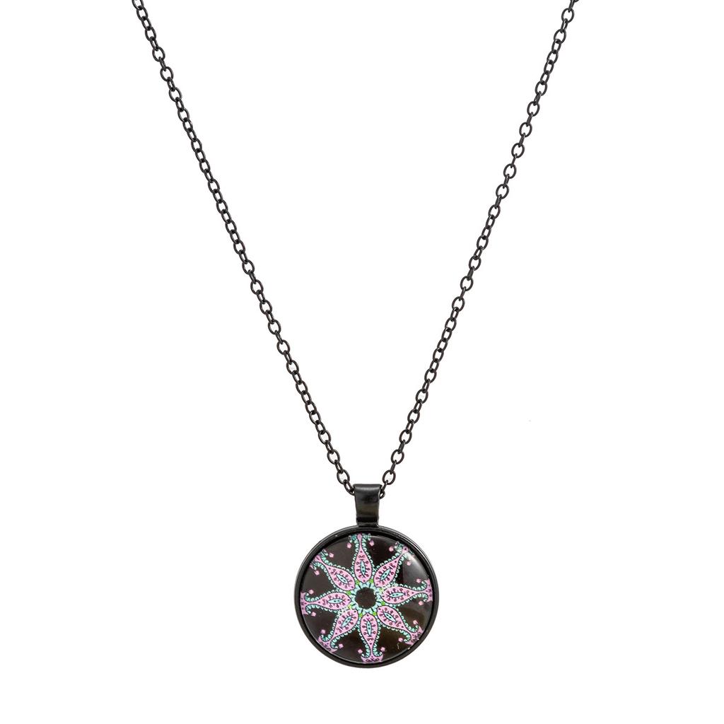 Harajuku Punk Tree Of Life Necklace Female, Retro Niche Time Gem Pendant Necklace
