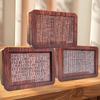 Wooden Money Saving Box Money Storage Bank With Saving Money Goals Counter Reusable Handmade Piggy Bank Coin Tray Storage Case