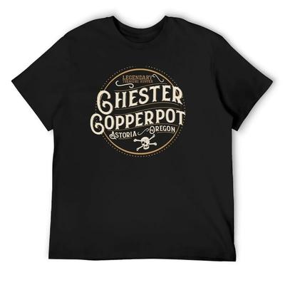 Chester Copperpot - Tričko legendárního lovce pokladů nová edice anime tričko vintage oblečení anime věci Pánské oblečení