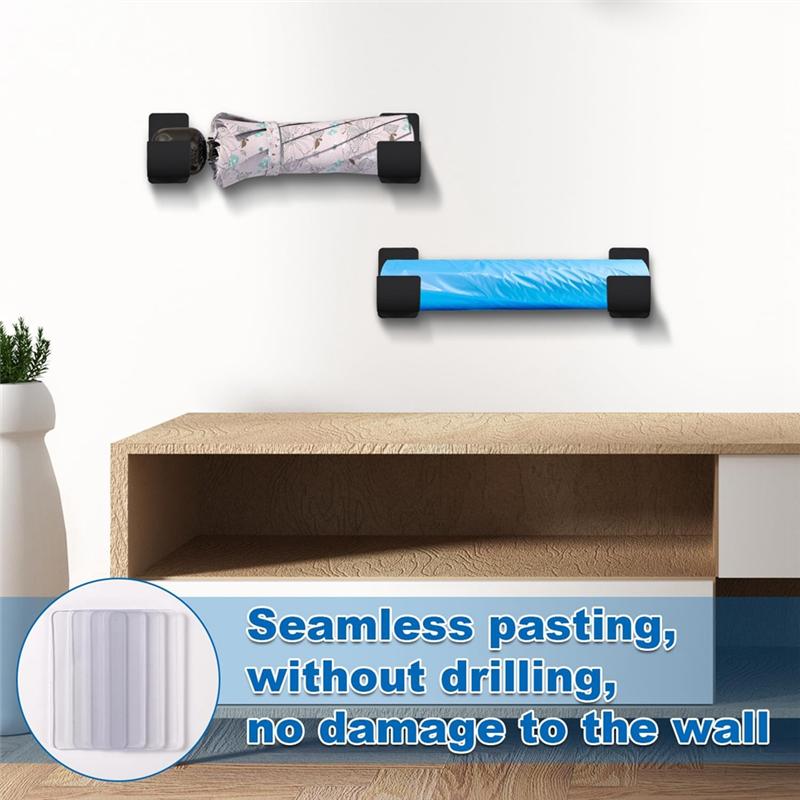 Good-4Pcs Trash Bag Holder,Trash Bag Dispenser Roll Holder Wall Mount Shopping Grocery Bag Roll Holder For Cabinet Kitchen