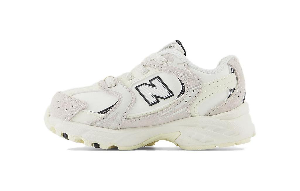 New Balance Zapatos de Bungee Cómodos Resistentes a la Abrasión Bajos para Niños Pequeños Ecrú Bebé y Niño Pequeño IZ530CT