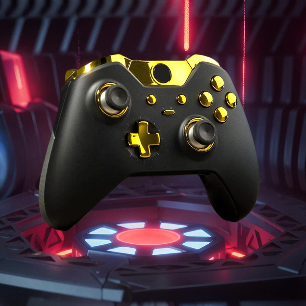 Full Button Set Bumper Trigger Button D-pad LT RT Button Kit ABXY Dpad LB RB LT RT Full Set Button for Xbox One Elite Controller