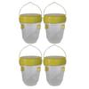 4x Wasp Traps Outdoor Hanging Hanging Reusable Effective Farm Outdoor for Flies