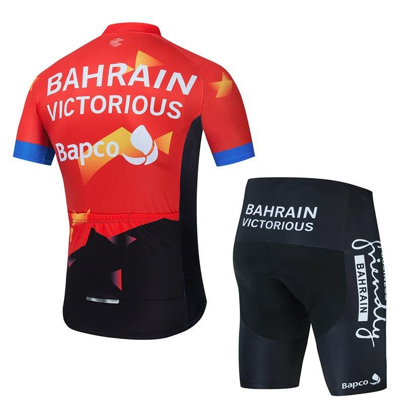 Cycling Suit Short Sleeve Suit Men's Summer Tour De France Team Shirt Cycling Jacket Shorts Breathable Summer Breathable Cycling Suit