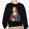 OFF WHITE Mona Lisa Series Sweatshirt Men's Black OMBA035F20FLE0041010