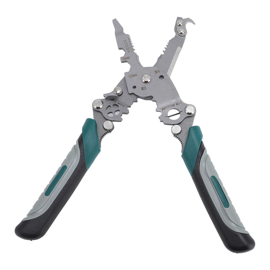 18 In 1 Wire Stripper Multifunctional DIY Foldable Wire Stripping Plier Cable Cutter Crimper Tool