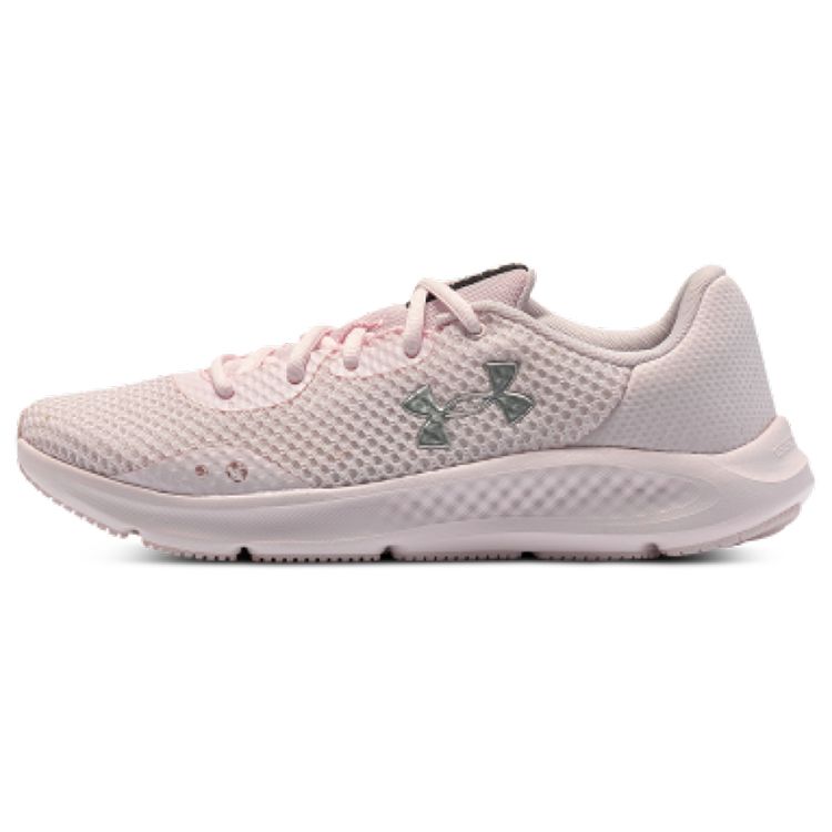 

Under Armour Charged Pursuit 3 Metallic Fashion Sports Low-Top Running Shoes Women sneakers White Light-Pink 3025847-600 38.5