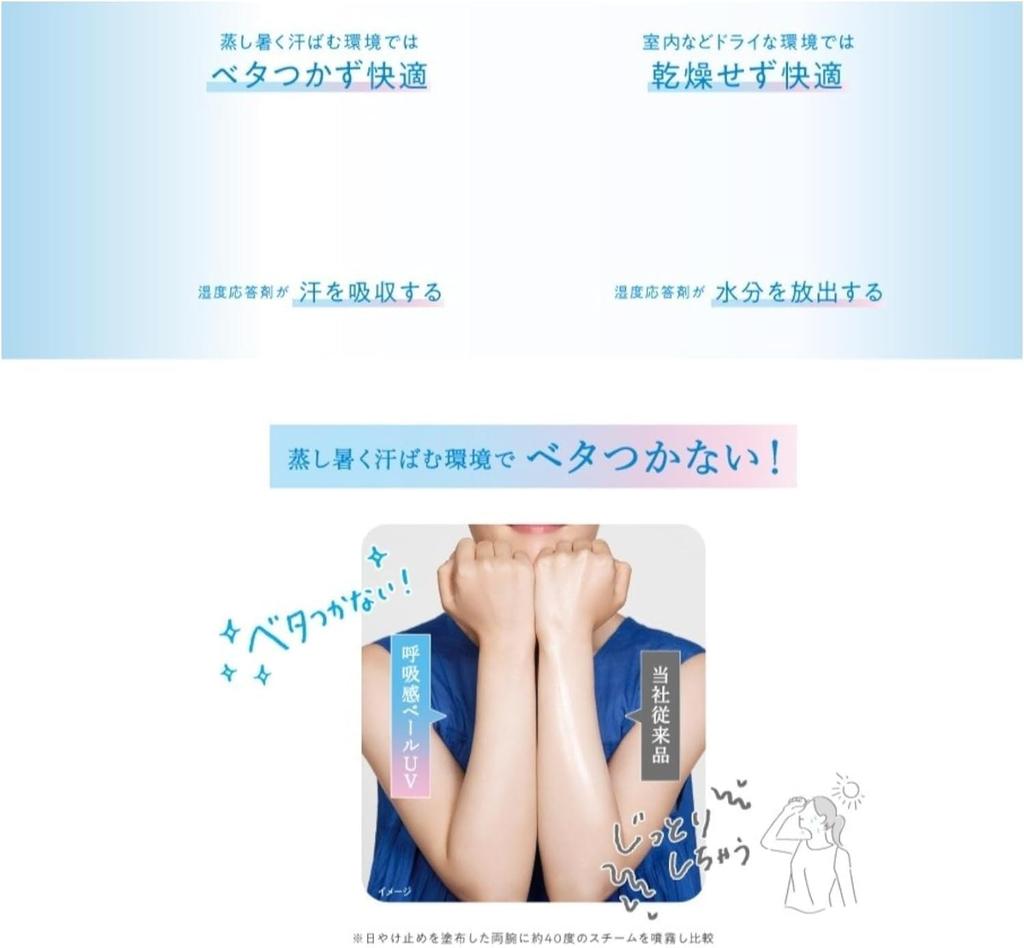 Kao Biore UV Aqua Rich Airy Hold Cream Breathable Veil UV 70g Sunscreen Cream Kunutonn Original Logo H Towel Included +