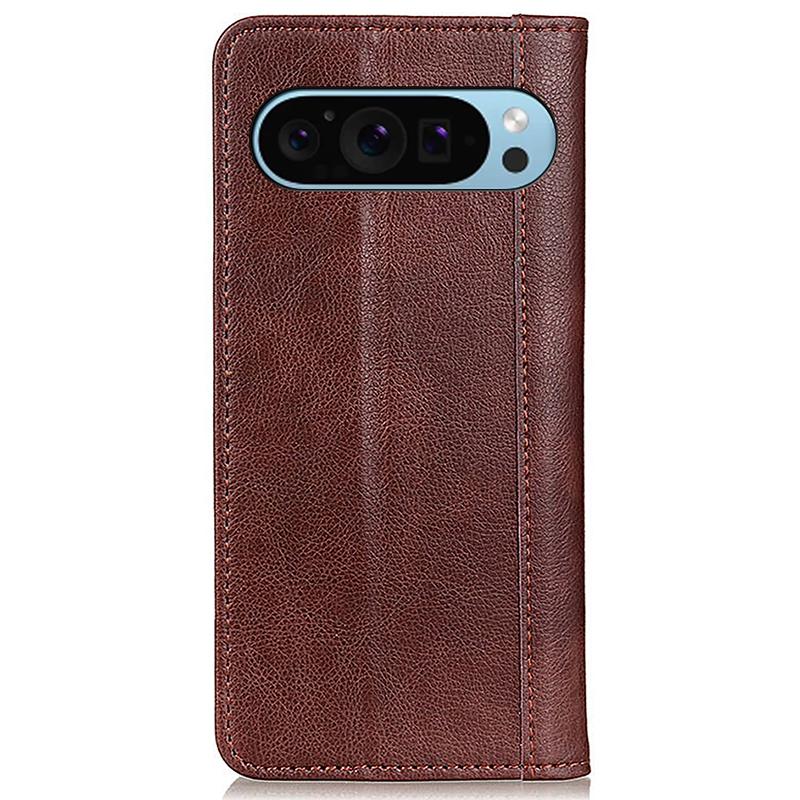 For Google Pixel 10 Pro/10/9 Pro/9 Cell Phone Case Split Leather Drop-Proof Cover with Wallet Stand