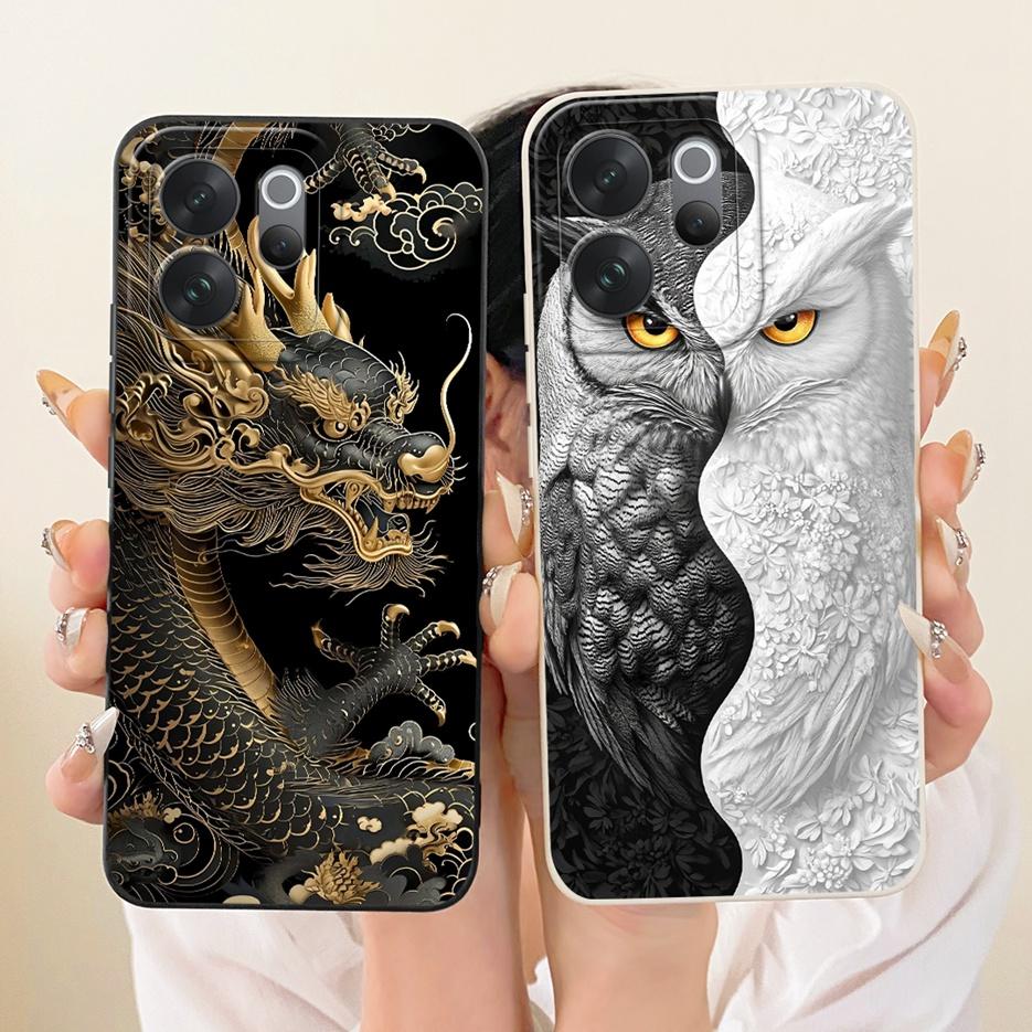 For Vivo V70 Case V2538 Cute Cat Panda Painted Cover Soft TPU Phone Case For Vivo V70 Elite V2548 Vivo V70 FE V70FE V2550 Fundas