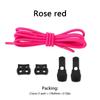 New Elastic Sneakers Laces Without Ties Lock Shoe Laces Adult Kids Tennis Round Shoelaces Rubber Bands for Shoes Accesories