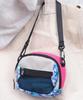 Titicaca Mini Ethnic Mesh Pouch, Women's, Free Size, Navy, ZOWCBD7043