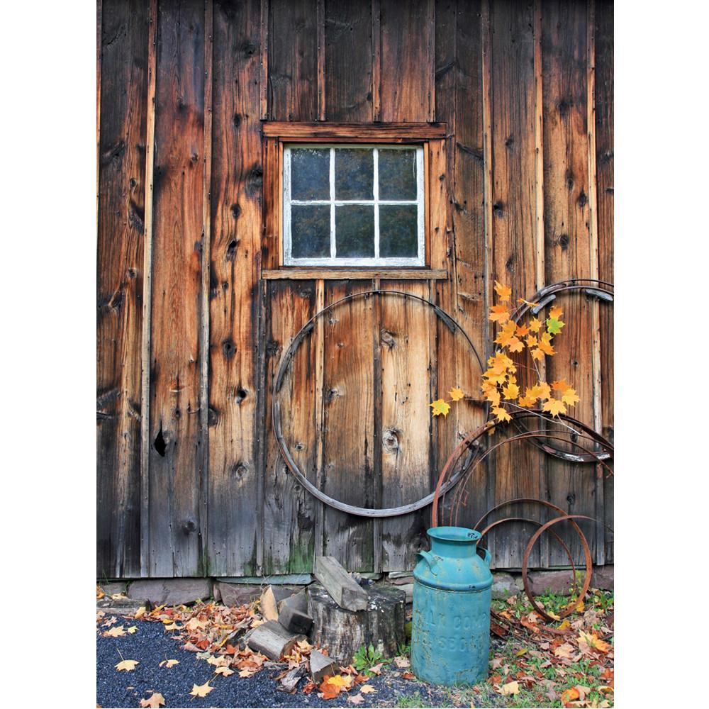 Vinyl Wood Wall Floor Photography Studio Prop  Background 3x5FT