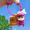 1Pcs Creative Genuine Crayon Shin-Chan Keychain Cute Cartoon Anime Doll Bag Pendant Small Gift Decoration Accessories
