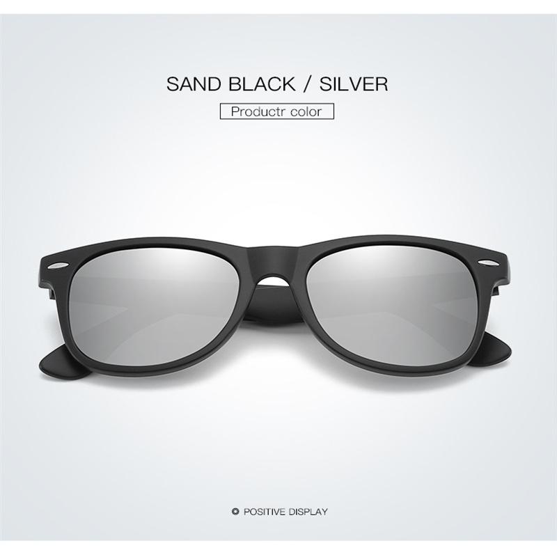 European and American Men's and Women's Polarized Sunglasses with Color Mirror Lens Outdoor Eyewear for Driving & Fishing