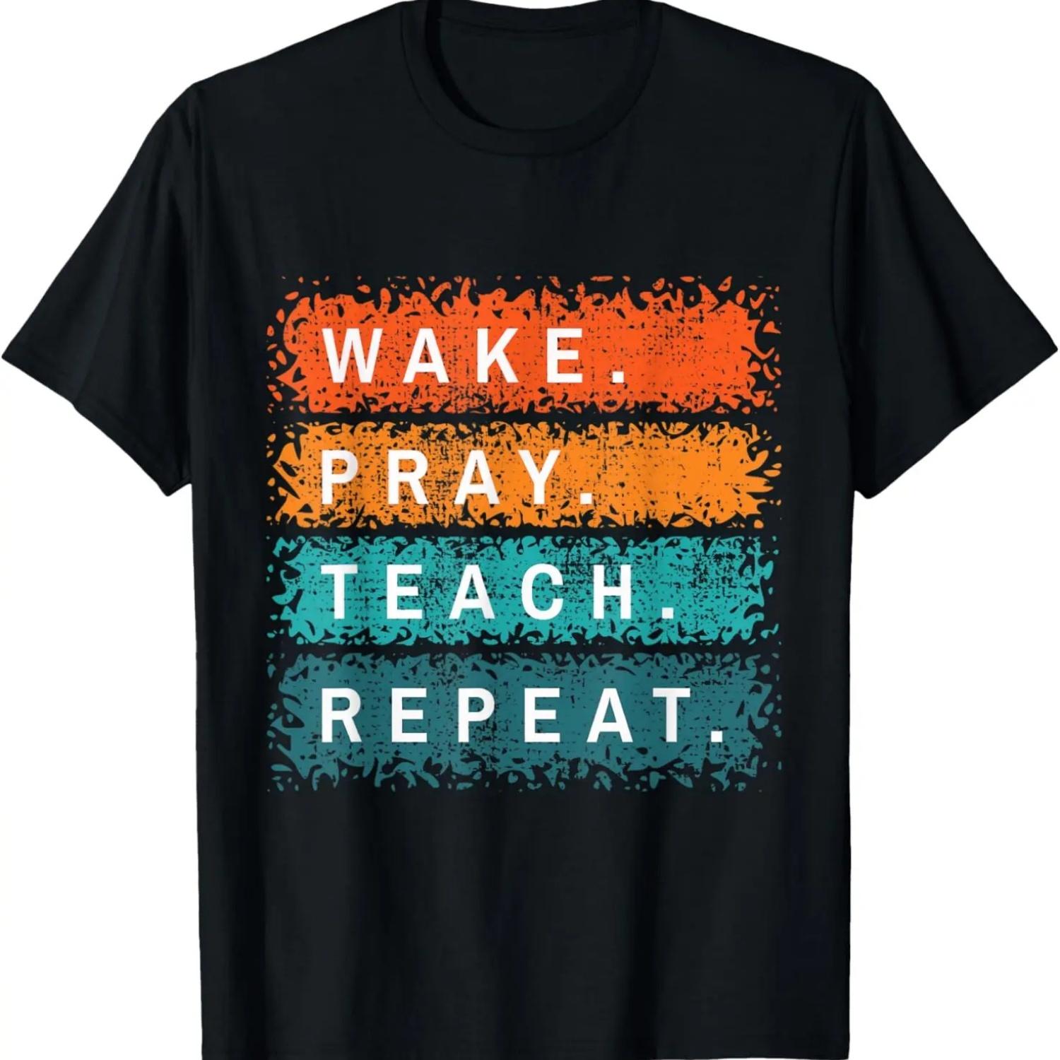 Pray Wait Trust God Has A Plan T-Shirt S чёрный
