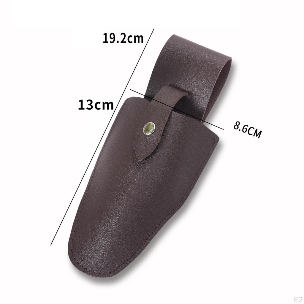Cover Garden Tool Sheath Compact Versatile PU Leather Hand Pouch for DIY Engineering Gardening