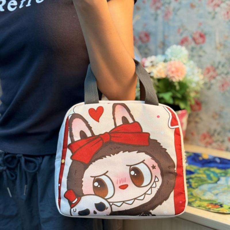 Lunch Bags, Cartoon Tote Bags, Student Bento Bags, Aluminum Foil Insulated Bags, Lunch Box Bags