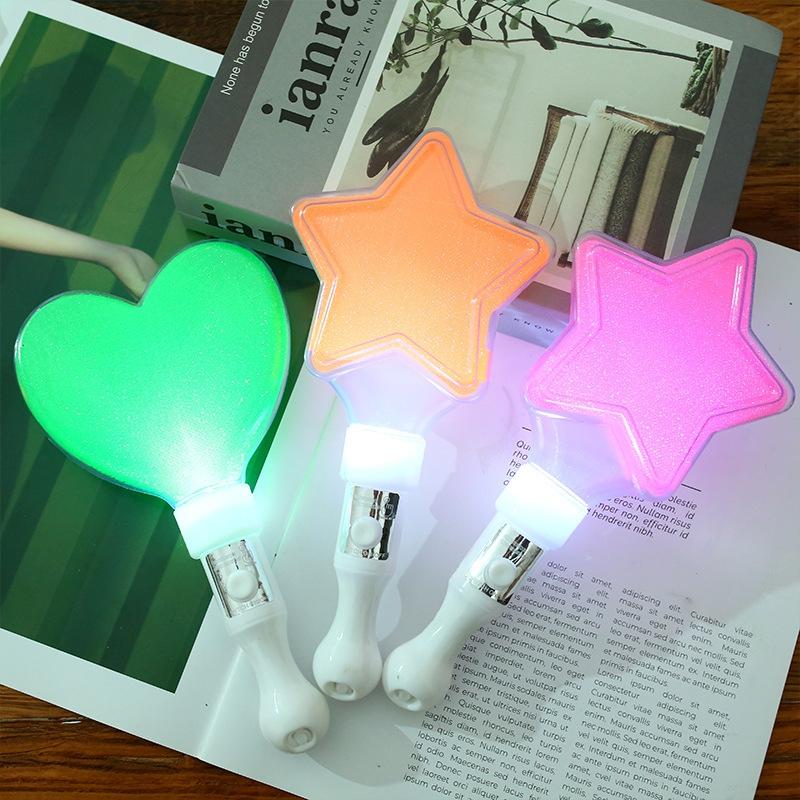 Kpop Lightsticks Fluorescent Bright Sticks Glow Stick Idol Concert Bar Stage Props Birthday Wedding Supplies
