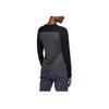 On Performance Lg Sleeve Breathable Round Neck T-Shirt Women tops Black Eclipse 1WE10320106