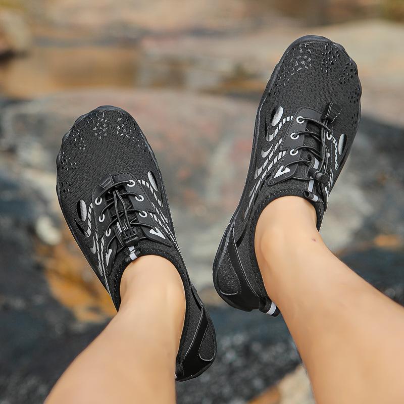 Traceway Beach Shoes Women's Non-slip Quick-drying Swimming Shoes Men's Fishing Wading Shoes Indoor Fitness Shoes