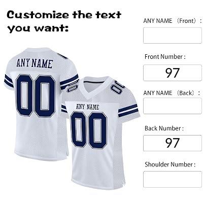 Custom Rugby Sportswear with Personalized Number for Men and Women