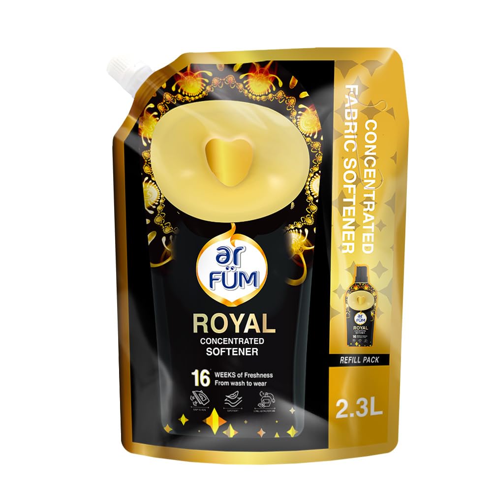 

arFUM Classic Royal Fabric Black Элегантный Инжир и Кедр Премиальный КОРОЛЕВСКИЙ Кондиционер, Этикетка, Жидкость, Аромат, Аромат, (2.3 л)