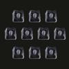 20Pcs Transparent Cute Cat Keycaps PBT 1U Blank MAO Profile for Custom Mechanical Keyboard Modification