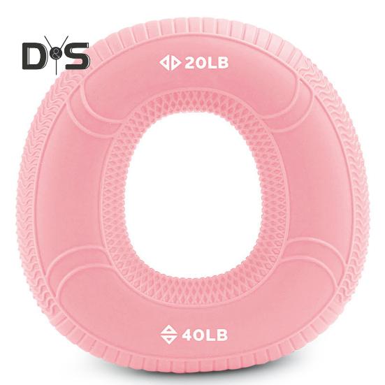 Pierścień do treningu siły silikonowej, antypoślizgowy pierścień do treningu przedramion i palców, koło do wzmacniania dłoni, przenośny trening rehabilitacyjny dłoni