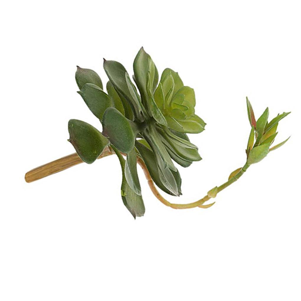 Simulation Succulent Plant Plastic Flowers Decoration 3D Potted Bonsai Ornaments