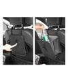 Folding Portable Multifunctional Seat Back Hanging Storage Bag Waterproof Car Trash Can