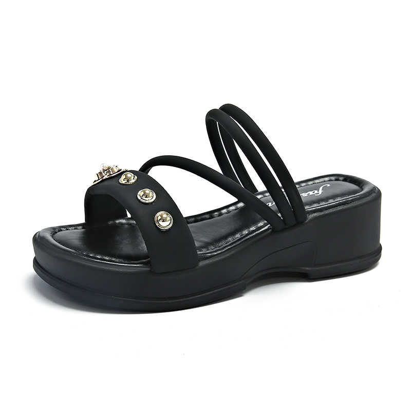 Fashion Open From The Back Open Back Women's Rubber Flip Flops Slippers Thong Sandals Shoes Ladies Runners Sneakers Sports Hit