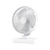 USB Rechargeable Desktop Oscillating Mini Fan for Dorm or Office