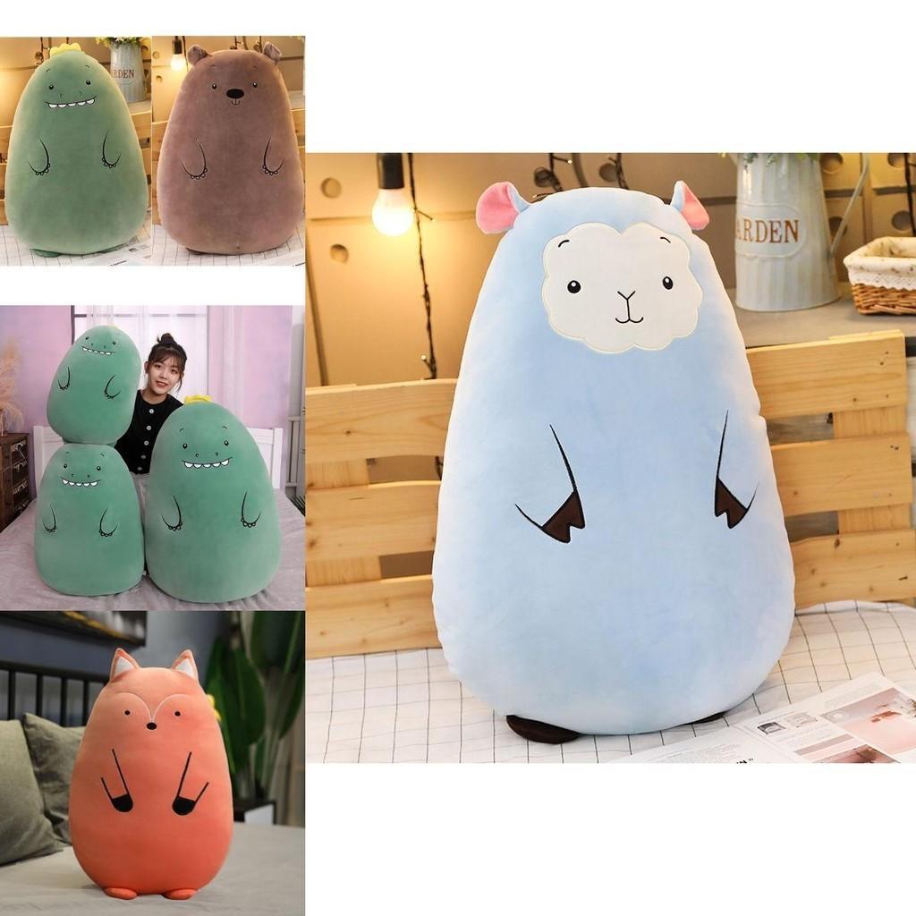 Adorable Plush Stuffed Toy Dinosaur Bear Pillow For Kids And Home Decor