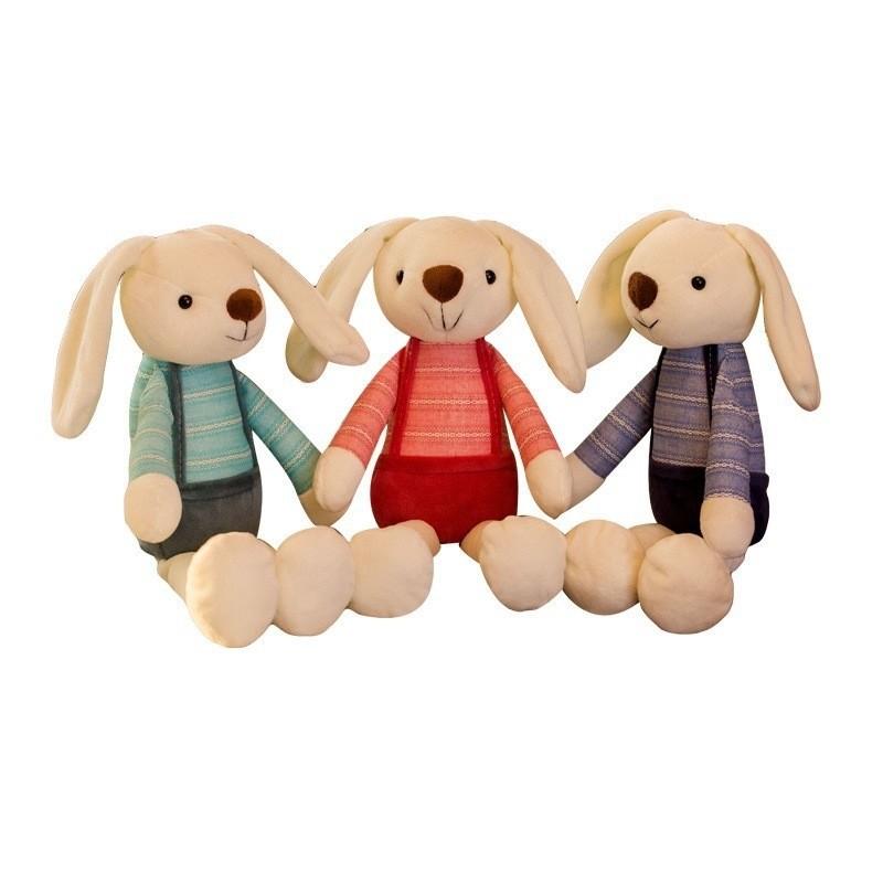 Plush Bunny Toy For Girls Kids Sleep Decor With Super Soft Crystal Plush For Birthday Gift
