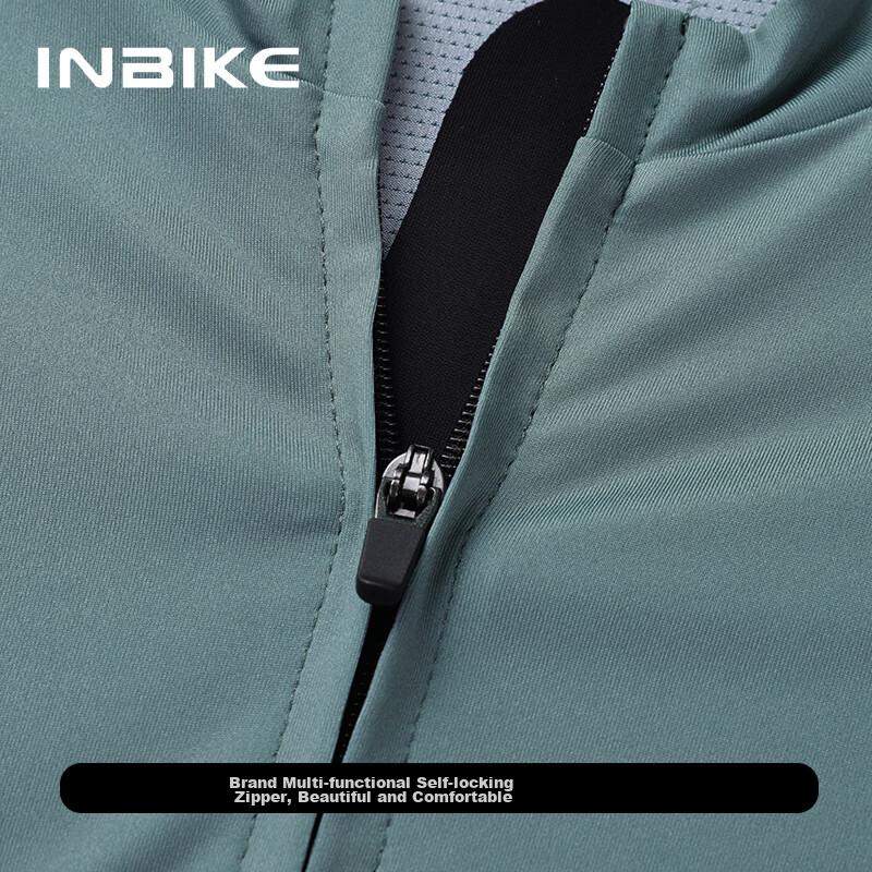 Summer Cycling Jersey Short-Sleeve Breathable Quick-Dry Men's Top for Road And Mountain Bikes, Light Green, XL