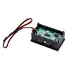 DC 5-120V Mini Voltmeter Blue LED Digital Display Panel Voltage Meter 2 Wire 3-Digit 0.56 Inch for Motorcycle Battery Monitor