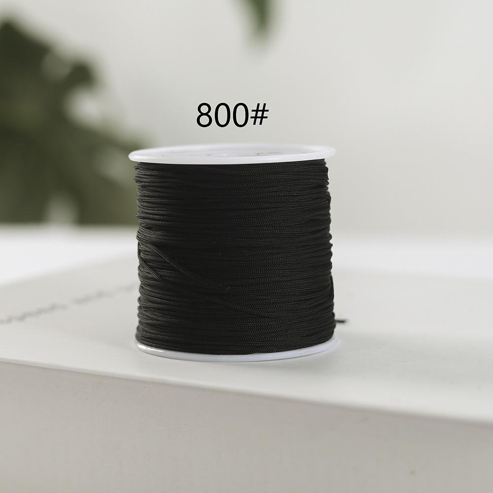 Jade Line 72 Wear-Resistant Non-Elastic Red Rope Pendant Lanyard for DIY Chinese Knot Jewelry.